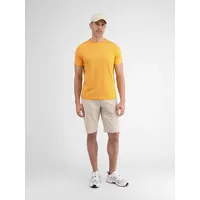 T-Shirt » Unifarbenes Basic T-Shirt mit Logostitch«, Gr. XXL, MANGO, , 95650437-XXL