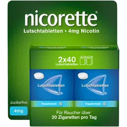 Nicorette Lutschtabletten 4 mg Nikotin