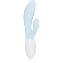 Lelo Ina 3 Vibrator mit Klitoris-Stimulator Seafoam 18,7 cm
