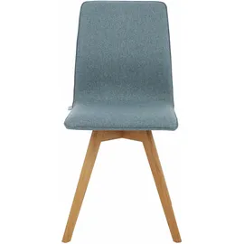 Guido Maria Kretschmer Home & Living Esszimmerstuhl "Dalea", grün (schwarz, petrol, eichefarben), B:45cm H:91cm T:55cm, Kunstleder;weicher Webstoff mit feiner Struktur aus 100% Polyester, GUIDO MARIA KRETSCHMER HOME & LIVING, Stühle, Esszimmerstuhl, im 2er, 4er oder 6er-Set, Küchenstuhl