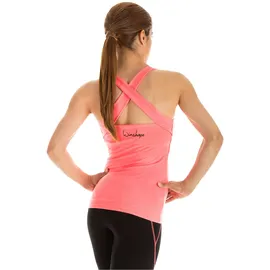 Winshape WVR25 Sporttop Cross Back Style Neon Coral S