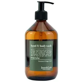 Jean&Len Hand & Body Wash Rosmarin Ingwer Duschgel 500 ml