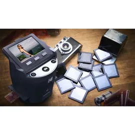 Kodak SCANZA Digital Film Scanner Filmscanner 14 Megapixel Durchlichteinheit, Integriertes Display,