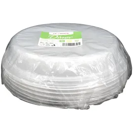 Papstar PROPAC Deckel für Mehrweg-Menüschalen Ø 22,7 cm, 12 St.