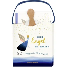 Coppenrath Verlag Dein Engel im Advent - Kleines Engel-ABC in 24 Versen Adventskalender
