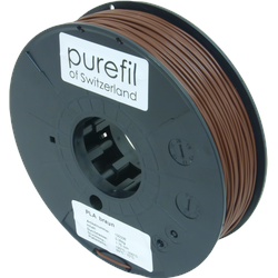 Purefil Filament (PLA, 1.75 mm, 350 g, Braun), 3D Filament, Braun