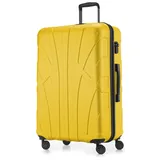 suitline Hartschalenkoffer Trolley 76 cm / 96-110 l Gelb