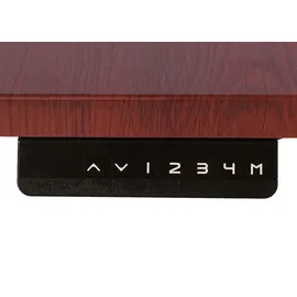 Mendler Eckschreibtisch D40 Kirsch-Dekor