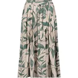 Betty & Co Midirock Damen Floral Beige 38