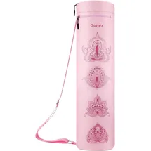 luxuskollektion Yogatasche Yogamatte wasserdicht Schultergurt Rosa Paisley