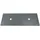 ELEMENTI Aluminium Abdeckung für Gas-Feuerstelle 104 x 39,5 x 0,5 cm grau