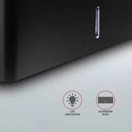 AXAGON ADSA-SN Speicherlaufwerk-Docking-Station USB 3.2 Gen 1 (3.1 Gen 1) Type-A Schwarz