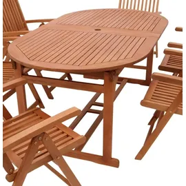 DEGAMO Lago Set 9-tlg. braun