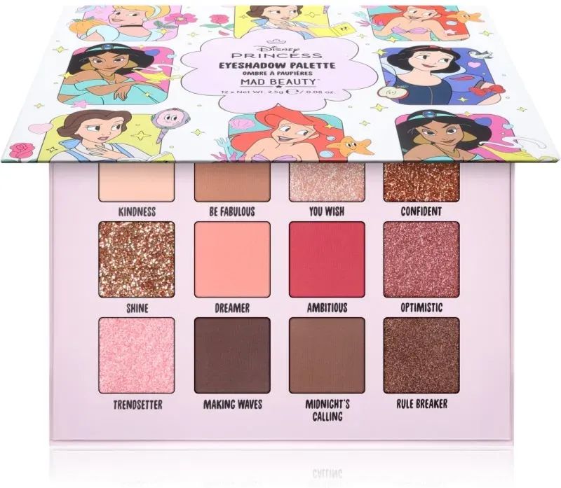 Mad Beauty Disney Princess Express Yourself Lidschattenpalette 12x2.5 g