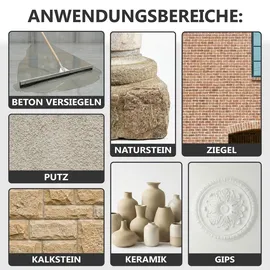 WO-WE Kaliwasserglas Haftgrund Bindemittel Versiegelung Wasserglas Mauerabdichtung W515 10 l