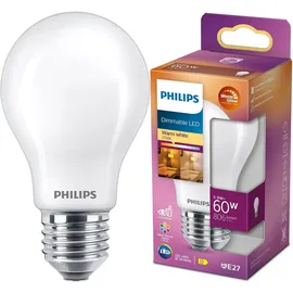 Philips LED-Birne 6W E27 806 lm warmweiß