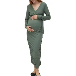 Mamalicious  Maxikleider 20020123  in Grün, EU XXL