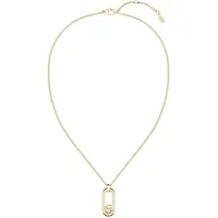 Boss Kette mit Anhänger DOUBLE B SWING Gold / Edelstahl