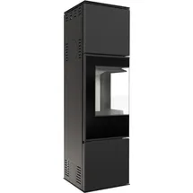 Kratki REN/M Stahl Schwarz/Abdeckplatte Glas