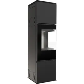 Kratki REN/M Stahl Schwarz/Abdeckplatte Glas