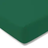 Estella Spannbettlaken Zwirnjersey 6900 200 x 200 cm grasgrün