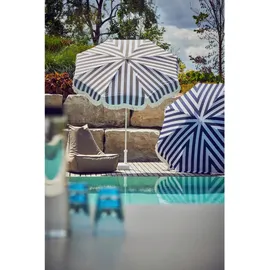 JAN KURTZ Retro Ø 200 cm Weiß/Taupe