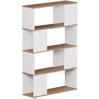 Vicco Raumteiler Eneos 80 x 124,5 x 24 cm Weiß