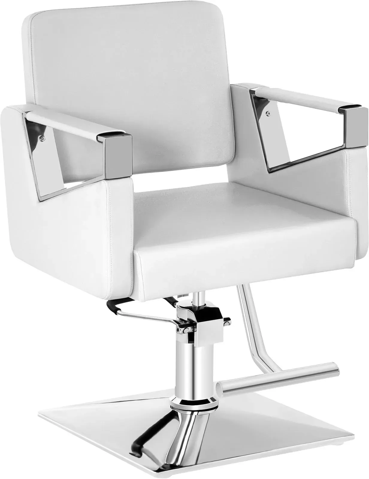 physa Friseurstuhl mit Fußstütze PHYSA BRISTOL WHITE SET