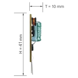 sebson LED Lampe G4 3W GU4 warmweiß 4 St.
