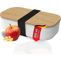 Elasto PROMOTION FOR LIFE Vorratsdose 'Beech', schicke Lunchbox, Pausenbrot-Behälter,