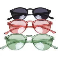 URBAN CLASSICS Sunglasses Cypress 3-Pack in Schwarz, Größe ONE