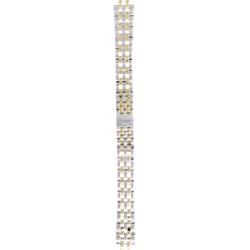 Tissot Edelstahl Metall Carson Automatic Uhrenmetallband Zweifarbig T605013837 - Grey/Golden,Zweifarbig