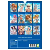 Calvendo Erotische Mangas. Sexy Cartoon-Girls (Wandkalender 2026 DIN A4