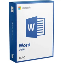 Microsoft Word 2016 MAC