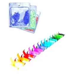 PatchSee PatchClip - Farbcodierung für Stecker - fluoreszierend grün (Packung mi