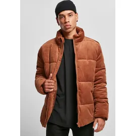 URBAN CLASSICS Boxy Corduroy Puffer Jacke Orange S