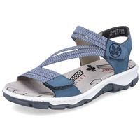 RIEKER Sandale blau 39.0