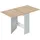 CaliCosy Klapptisch 140 x 78 x 77 cm Weiß