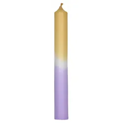 Kerzenfarm Hahn Dip Dye Stabkerze Mandarin-Violett