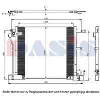 AKS DASIS Kondensator, Klimaanlage