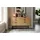 SalesFever Kommode 120 x 80 x 40 cm Beige / Schwarz