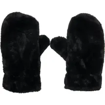 URBAN CLASSICS Teddy Mitten Handschuhe - Schwarz - L/XL
