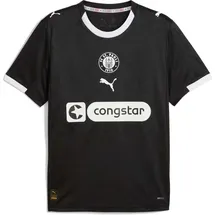 Puma FC St. Pauli Trainingsshirt 2025/26 schwarz/weiß Herren Gr. 3XL