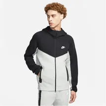 Nike Tech Fleece Windrunner Kapuzenjacke Herren DK Grey Heather/Black/White Größe 2XL