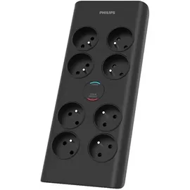 Philips Steckdosenleiste 2 m Schwarz 1 St.