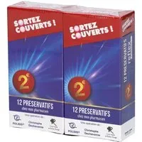 Sortez Couvert Préservatifs Préservatif(S) 12x2 pc(s)