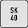 keiels epp Werkzeugträger SK40 a. PP Modul 6er B.595xT.90xH.101mm