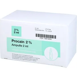 Medphano Arzneimittel GmbH Procain pharmarissano 2% 2 ml