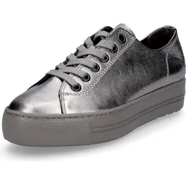Paul Green Pauls Damen Plateau-Sneaker Silber 38,5