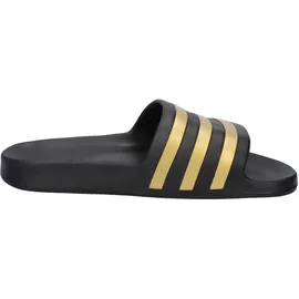 adidas Adilette Aqua Core Black / Gold Metallic / Core Black 47